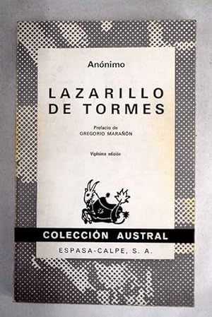 LAZARILLO DE TORMES (AUSTRAL 156)
