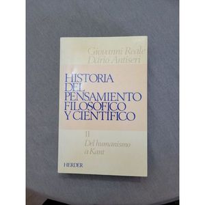 HISTORIA DEL PENSAMIENTO FILOSFICO Y CIENTFICO II