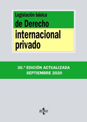 LEGISLACIN BSICA DE DERECHO INTERNACIONAL PRIVADO