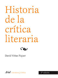 HISTORIA DE LA CRTICA LITERARIA