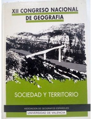 XII CONGRESO NACIONAL DE GEOGRAFA