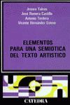 ELEMENTOS PARA UNA SEMITICA DEL TEXTO ARTSTICO