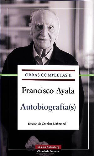 OBRAS COMPLETAS II. AUTOBIOGRAFA(S)
