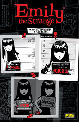 EMILY THE STRANGE: EL CMIC VOL. 1. PERDIDA, SINIESTRA Y ABURRIDA