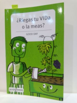 RIEGAS TU VIDA O LA MEAS?