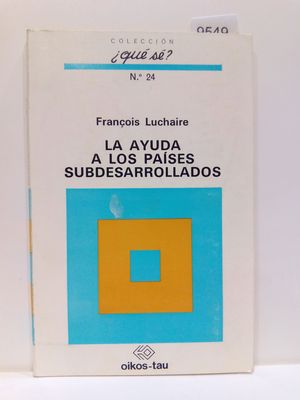 LA AYUDA A LOS PAISES SUBDESARROLLADOS
