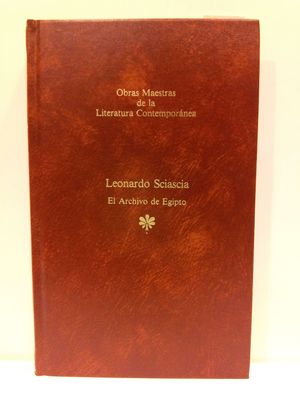 EL ARCHIVO DE EGIPTO. OBRAS MAESTRAS DE LA LITERATURA CONTEMPORNEA, 79
