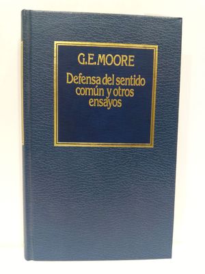 DEFENSA DEL SENTIDO COM�N Y OTROS ENSAYOS. COLECCI�N HISTORIA DEL PENSAMIENTO, N�MERO 6