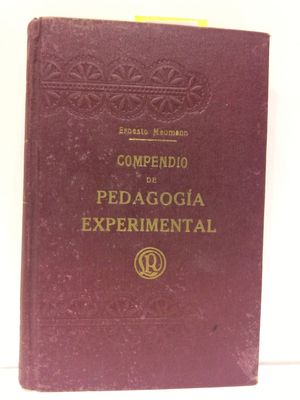 COMPENDIO DE PEDAGOGA EXPERIMENTAL