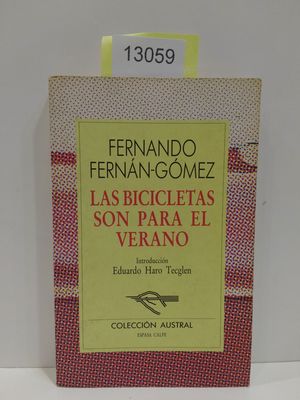 LAS BICICLETAS SON PARA EL VERANO (NUEVA AUSTRAL 109)
