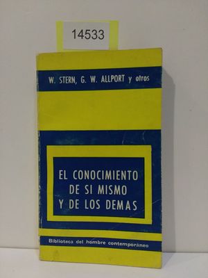 EL CONOCIMIENTO DE SI MISMO Y DE LOS DEMS