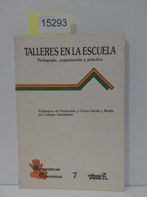 TALLERES EN LA ESCUELA