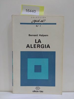 LA ALERGIA