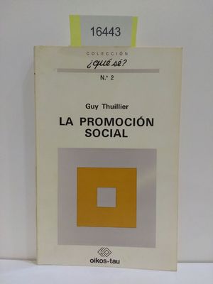 LA PROMOCIN SOCIAL