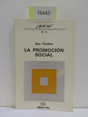 LA PROMOCI�N SOCIAL