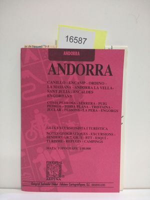 ANDORRA (CON TU COMPRA COLABORAS CON LA ONG 