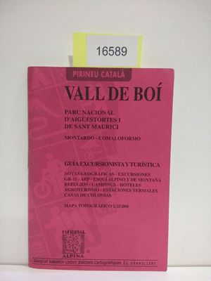 VALL DE BOI (CON TU COMPRA COLABORAS CON LA ONG 