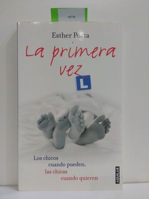 LA PRIMERA VEZ (CON TU COMMPRA COLABORAS CON LA ONG 