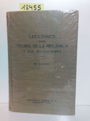 LECCIONES SOBRE TEORA DE LA MECNICA Y SUS APLICACIONES