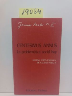 CENTESIMUS ANNUS