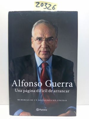 UNA PGINA DIFCIL DE ARRANCAR