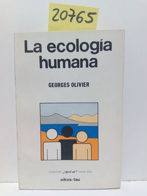 LA ECOLOGA HUMANA