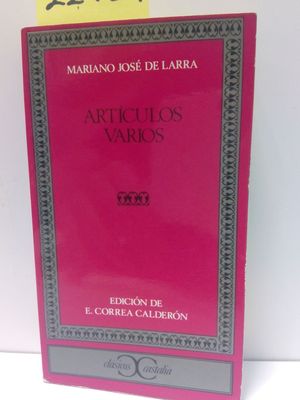 ARTCULOS VARIOS
