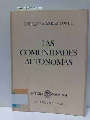 LAS COMUNIDADES AUTNOMAS