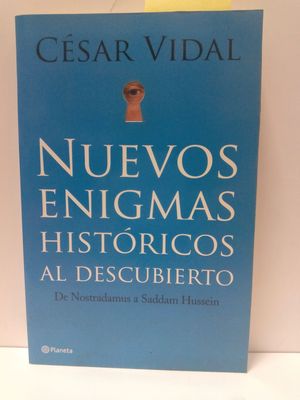 NUEVOS ENIGMAS HISTRICOS AL DESCUBIERTO