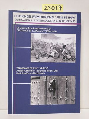 I EDICI�N DEL PREMIO REGIONAL 'JES�S DE HARO' DE INICIACI�N A LA INVESTIGACI�N EN CIENCIAS SOCIALES