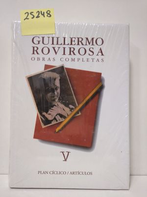 GUILLERMO ROVIROSA. OBRAS COMPLETAS.