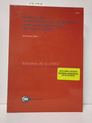 EL LXICO DEL BREVE COMPENDIO DE LA SPHERA Y DE LA ARTE DE NAVEGAR DE MARTN CORTS