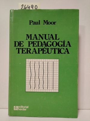 MANUAL DE PEDAGOGA TERAPETICA