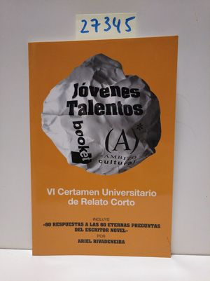 VI CERTAMEN UNIVERSITARIO DE RELATO CORTO