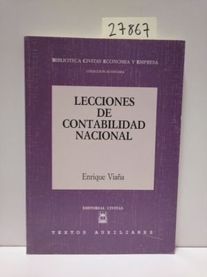 LECCIONES DE CONTABILIDAD NACIONAL