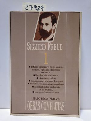 FREUD - OBRAS COMPLETAS (I) (EDICIN EN RSTICA)