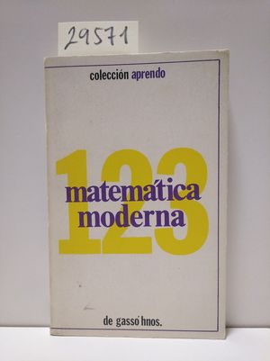 MATEMTICA MODERNA