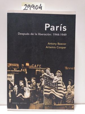 PARS DESPUS DE LA LIBERACIN 1944-1949