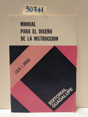 MANUAL PARA EL DISEO DE LA INSTRUCCIN