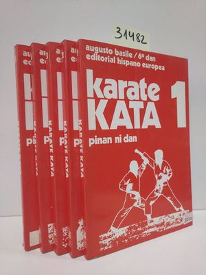 KRATE KATA. PINAN NI DAN. COLECCIN COMPLETA 5 TOMOS.