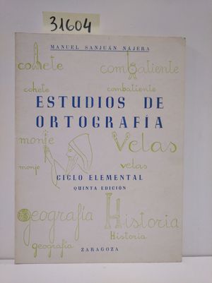 ESTUDIOS DE ORTOGRAFA. CICLO ELEMENTAL