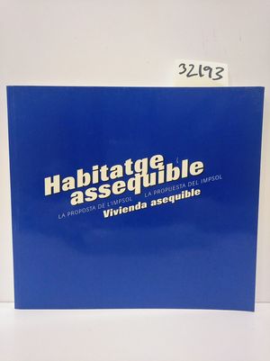 HABITATGE ASSEQUIBLE - VIVIENDA ASEQUIBLE