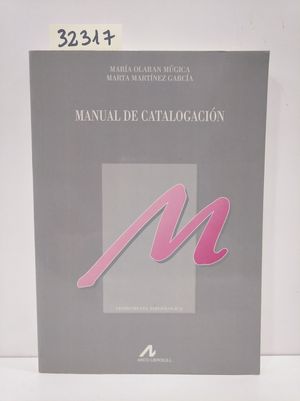 MANUAL DE CATALOGACIÓN