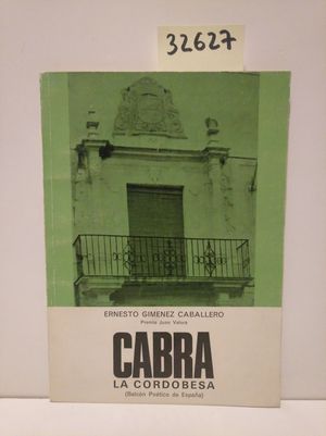 CABRA LA CORDOBESA (BALCN POTICO DE ESPAA)