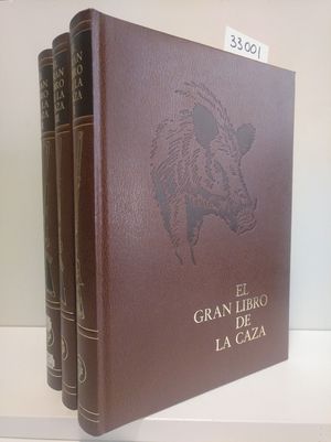 EL GRAN LIBRO DE LA CAZA (3 VOL�MENES)