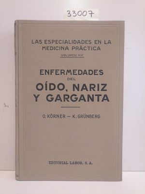 ENFERMEDADES DEL ODO, NARIZ Y GARGANTA