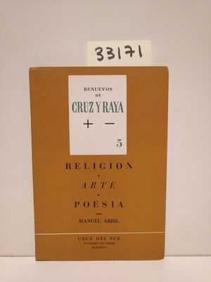 RELIGI�N ARTE POES�A