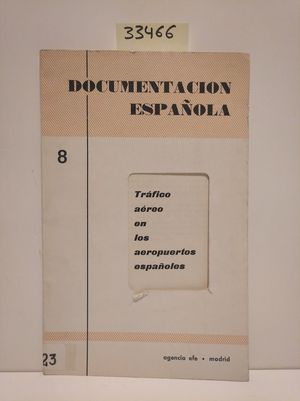 TRAFICO AEREO EN LOS AEROPUERTOS ESPAOLES