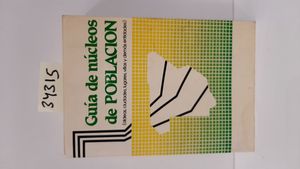 GU�AS DE N�CLEOS DE POBLACI�N