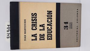 LA CRISIS DE LA EDUCACI�N